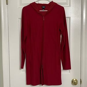Eileen Fisher Hooded Zipper Jacket sz XS